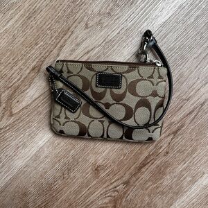 Never used Coach Wristlet
